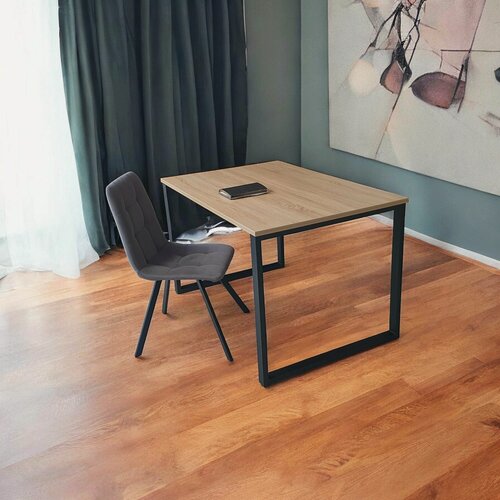 Изображение товара Письменный стол/ Лофт, 120*80 см, цвет столешницы Дуб Сонома, Ножки лофт черные