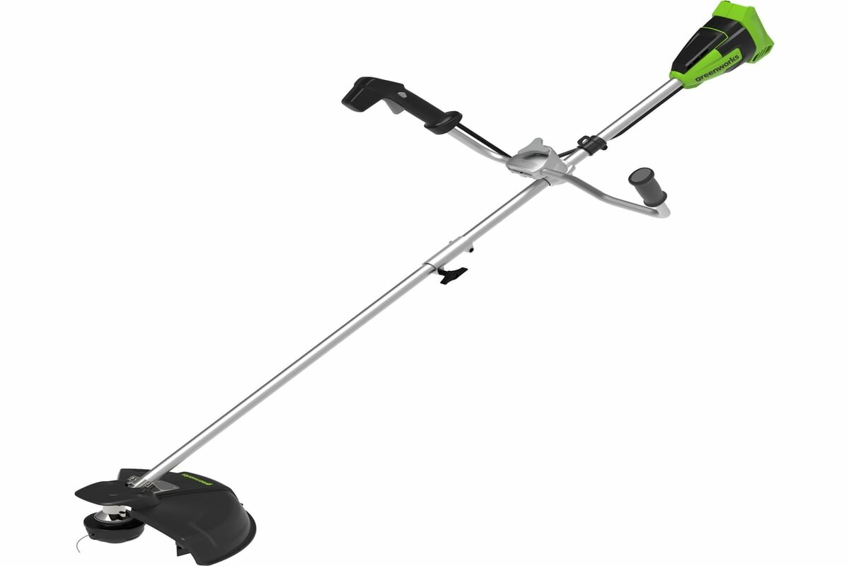 GreenWorks Триммер аккумуляторный Арт, 40V, 40 см, бесщеточный, с 1хАКБ 4Ач c USB и ЗУ 2105707USB4