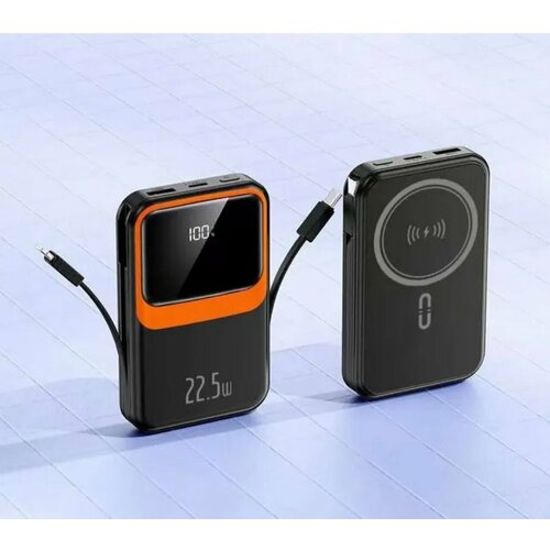 Внешний аккумкуляторбеспроводная зарядка MagSafeПовербанкPower Bank 12000 mAhЧерный 250000₽