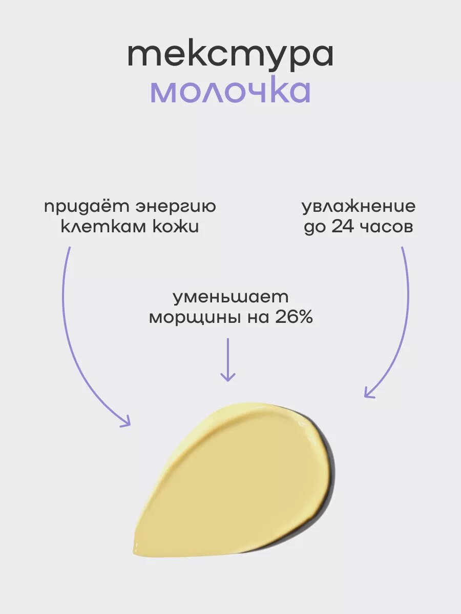 Молочко для тела мандарин с гиалуроновой кислотой — фото 1