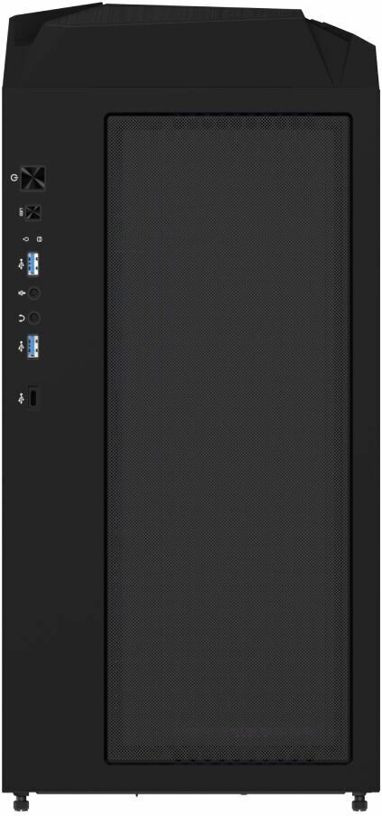 Корпус Gigabyte Корпус Gigabyte C301G черный без БП ATX 4x120mm 4x140mm 2xUSB3.0 audio bott PSU — фото 1
