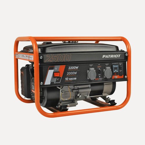 Изображение товара Генератор бензиновый PATRIOT GRS 2500, 7лс, 2200Вт, объем 15л
