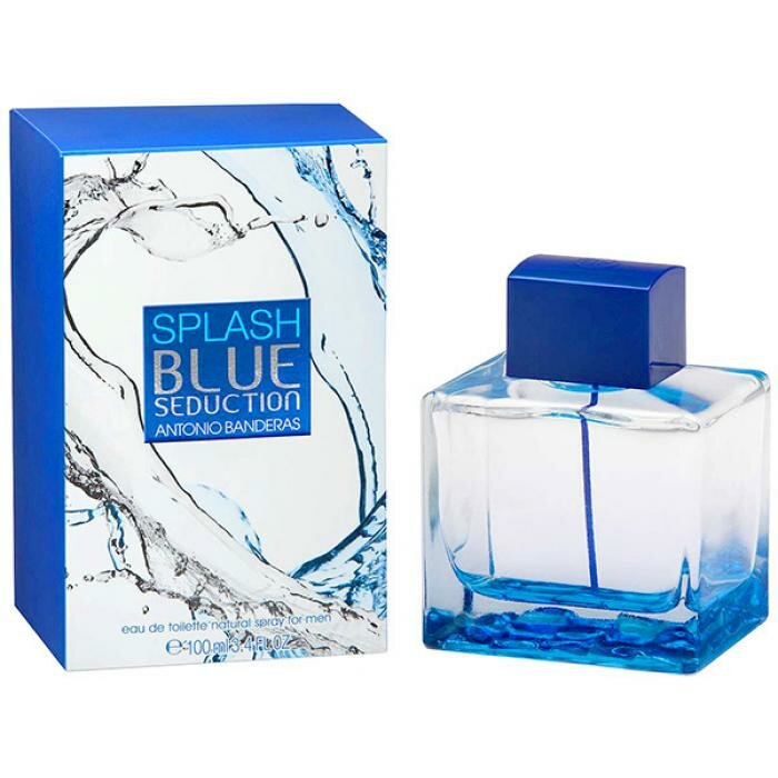Antonio Banderas Blue Seduction Splash Man, 100 мл, Туалетная вода