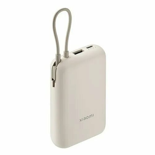 Внешний аккумулятор Power Bank Xiaomi BHR9072GL 10000мAч бежевый 2025₽
