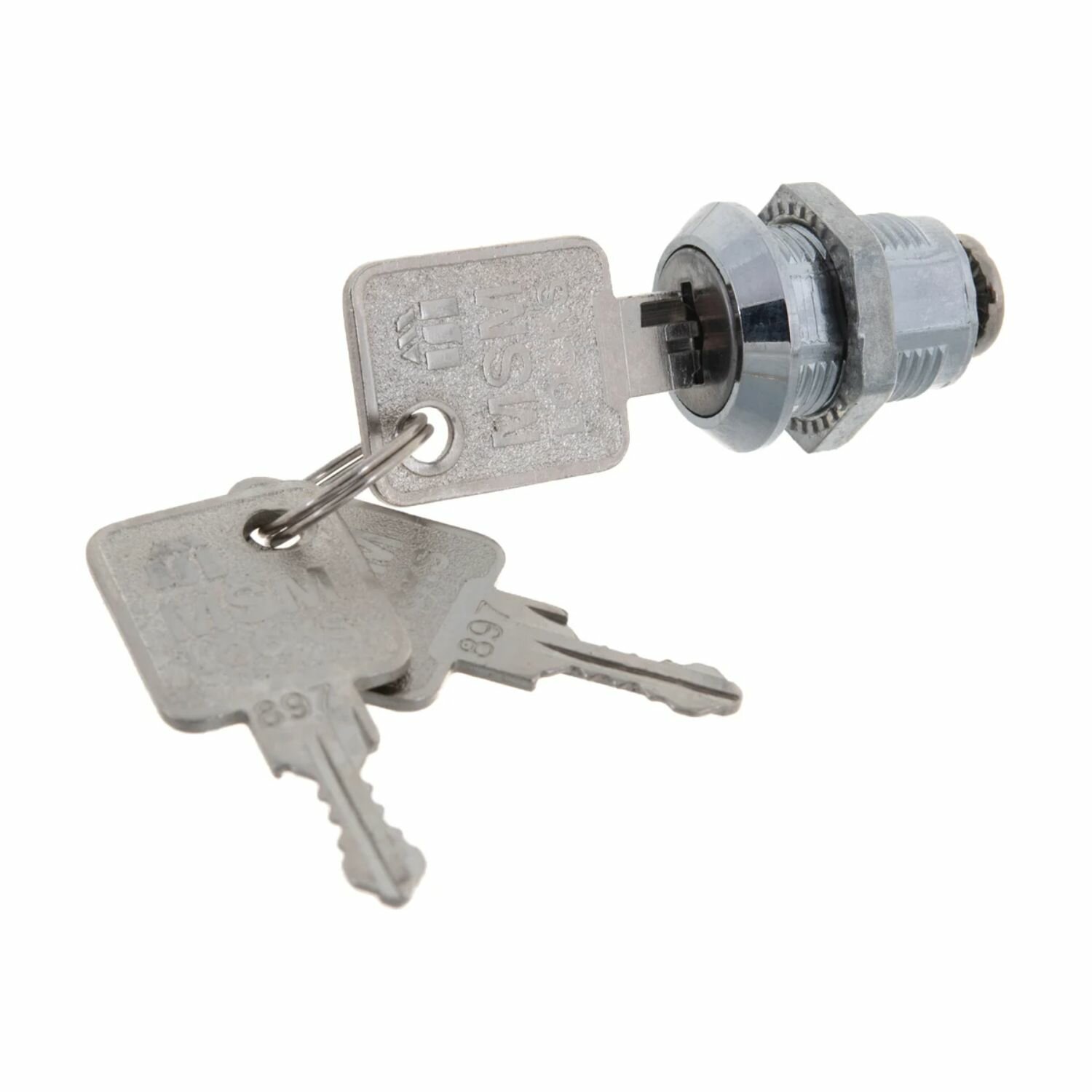 Почтовый замок CL1-20-S, 3 ключа, врезная часть 20 мм, d 16 мм — фото 1