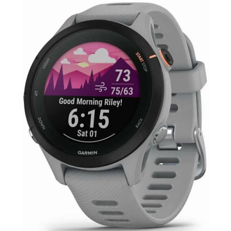 Умные часы Garmin Forerunner 255S Basic (GPS) Powder Gray 0100264112
