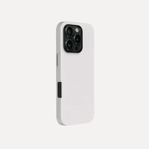 Изображение товара Чехол кожаный iPhone 16 Pro Max K-DOO MAG NOBLE c поддержкой беспроводной зарядки, белый