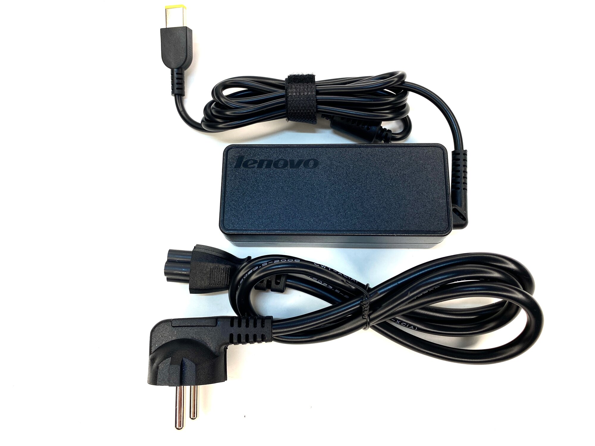 Блок питания для ноутбуков Lenovo 20V 3.25A 65W прямоугольный разъем / зарядка для ноута Lenovo ADLX65NCC3A — фото 1