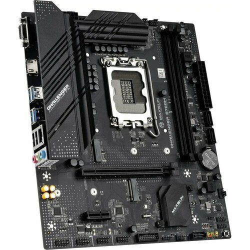 MAXSUN Материнская плата MS-Challenger B760M LGA1700 mATX 2xDDR4 HDMIVGA 2хM2 LAN 1Gb RTL 1010000₽