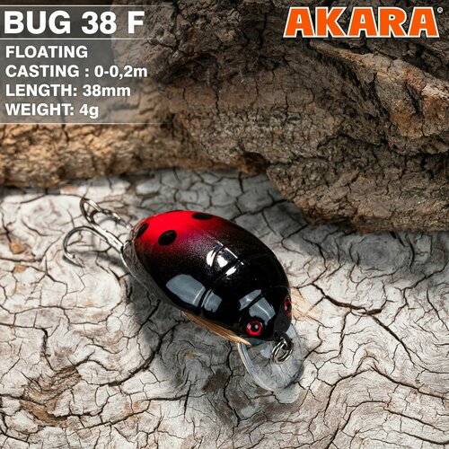 Воблер Akara Bug 38F 4 гр. 08