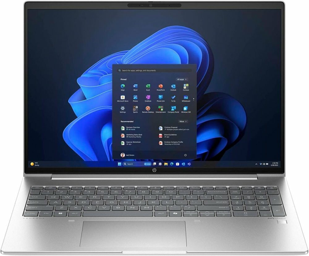 Ноутбук HP Probook 460 G11 A38FBET#BH5 (Core Ultra 5 125U 1.3GHz/16"/1920x1200/8GB/512GB SSD/Intel Graphics/Win 11)