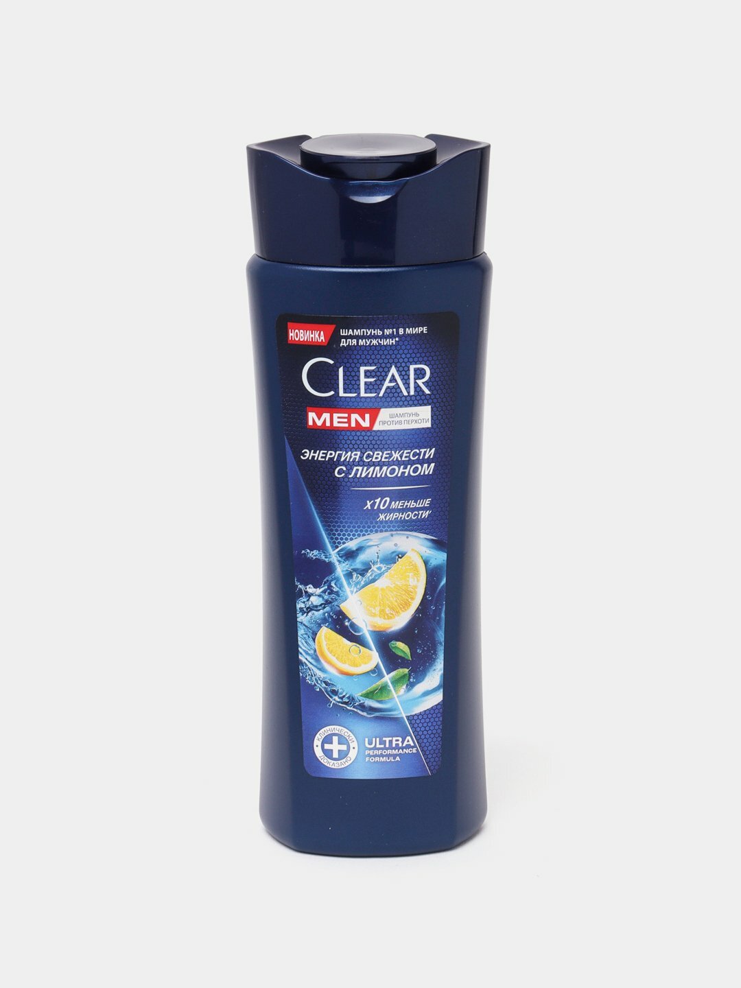 Шампунь CLEAR MEN против перхоти, энергия свежести С экстрактом лимона,380 мл