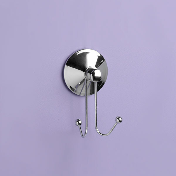 Крючок для полотенец настенный металлический на присоске Real VERRAN