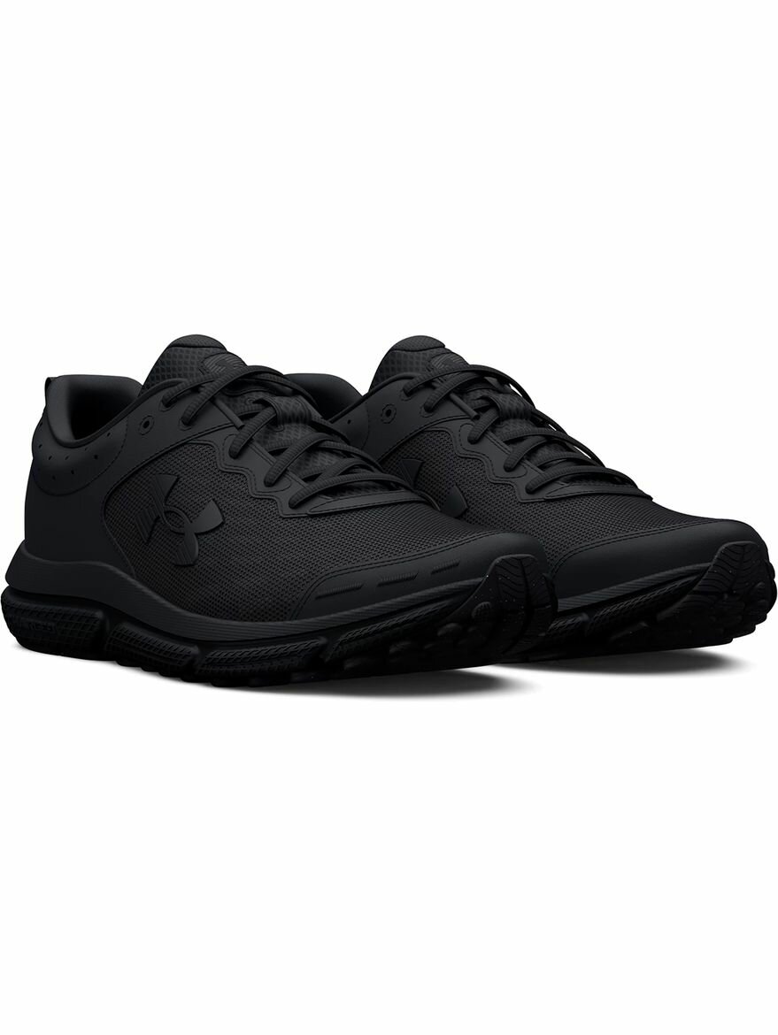 Кроссовки Under Armour Charged Assert 10, полнота F (EU)/ на среднюю стопу, размер 11,5 US, черный — фото 1