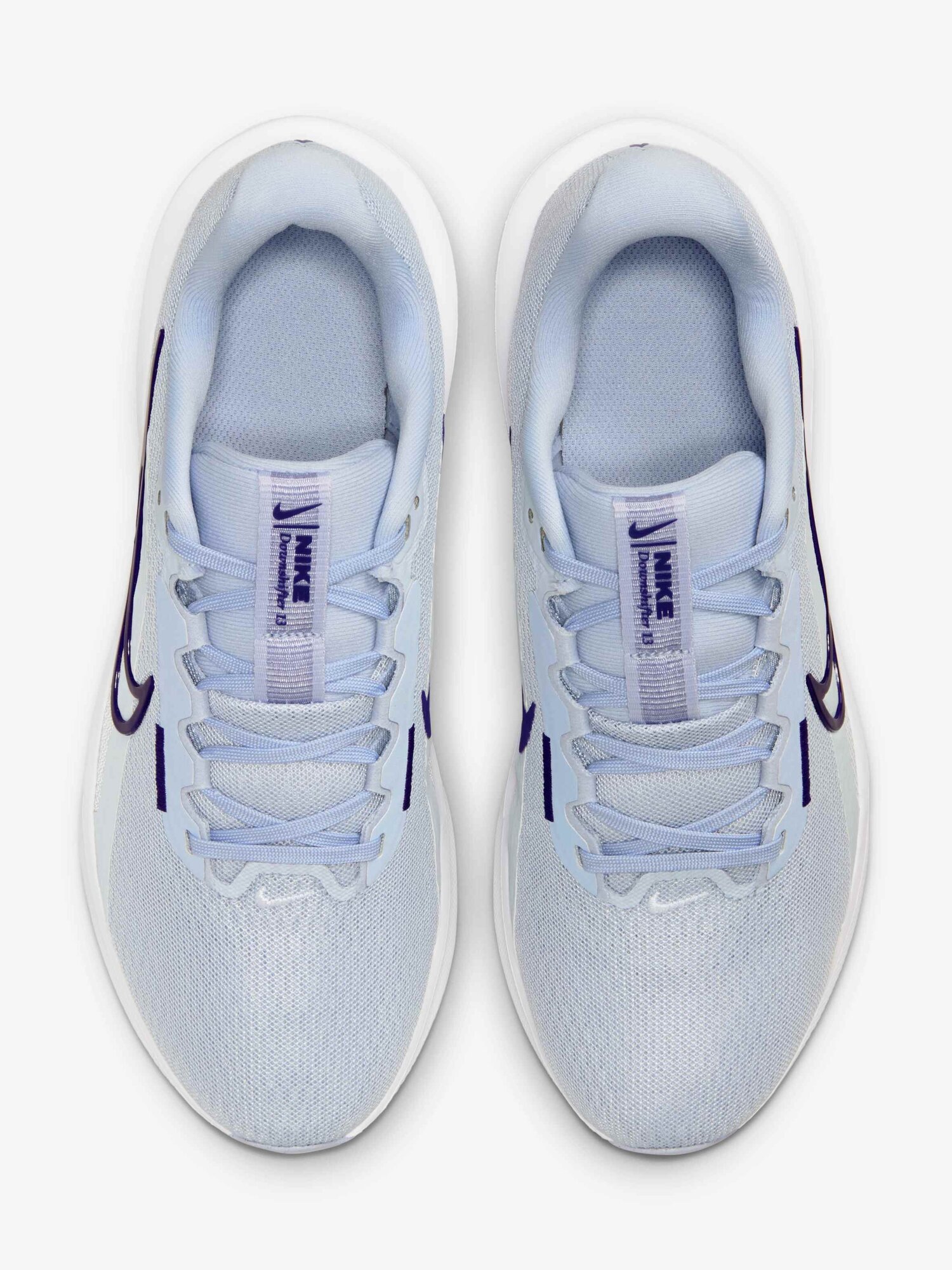 Кроссовки NIKE Downshifter 13, размер 9 US, голубой/фиолетовый — фото 1