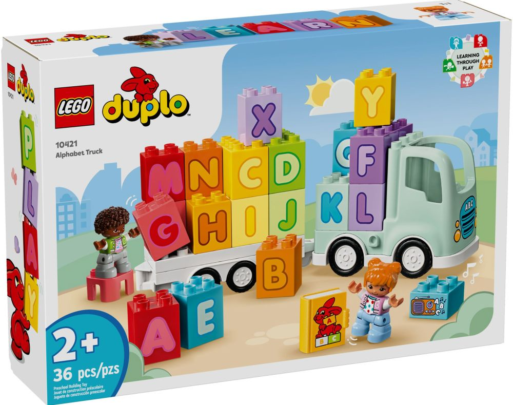 Конструктор LEGO Duplo 10421 Alphabet Truck, 36 дет.