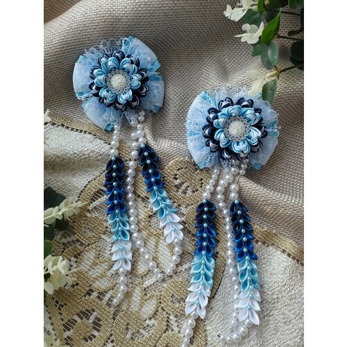 Банты нарядные с подвесками