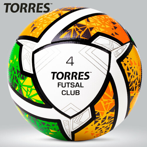 Мяч футзальный TORRES Futsal Club FS323764, размер 4 мяч футзальный torres futsal club f31884 р 4