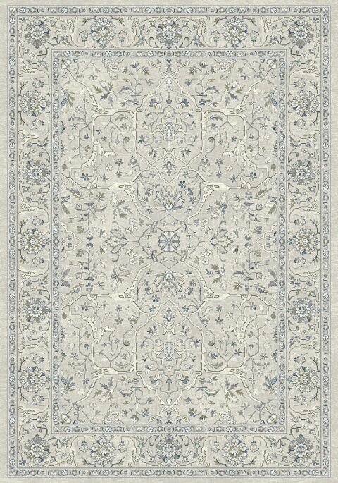 Ковры для комнаты Da Vinci 57145 9696 2х29м. в гостиной в спальню плотный. Бельгия - Ragolle. Ворс 11 см. серый синий