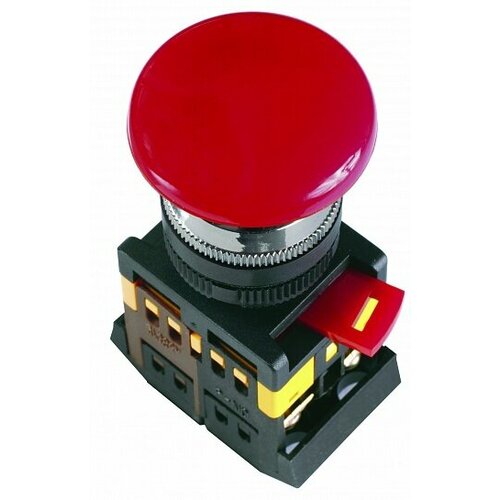 Кнопка управления AEА-22 Грибок красный IEK BBG30-AEA-K04