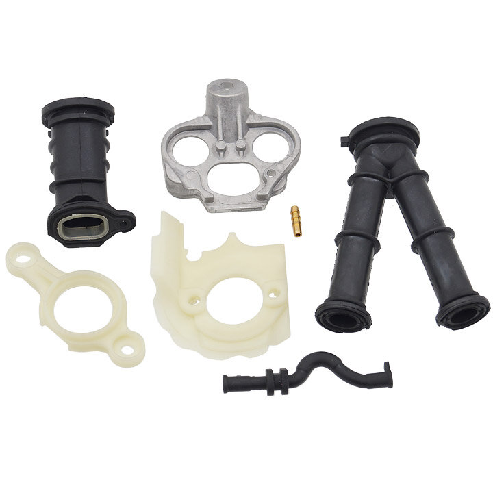 фото Колено впускное для бензореза Patriot DSG 735 / RedVerg / Helmut / ZimAni K770 / Aspro GC1 / Champion CP350, комплект