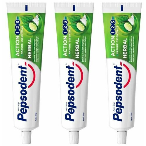 Pepsodent Зубная паста Комплекс 8 Травы (Complite 8 Herbal), 190 гр, 3 шт