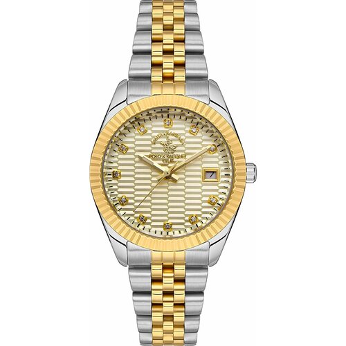 фото Наручные часы santa barbara polo & racquet club, золотой, серебряный