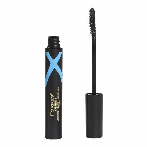 Тушь для ресниц FARRES удлинение И подкручивание XPERIENCE VOLUMISING CURLING LENTHENING MASCARA с изогнутой силиконовой щеточкой тушь для ресниц farres curling express 12 мл