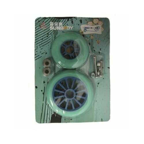 Колеса для самокатов 100/125 мм разбор (Зеленый)