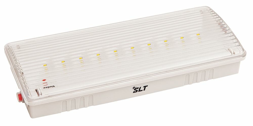 фото Светильник аварийного освещения PL-0130A IP54 (постоянного действия) 10 светодиодов 220В (3 часа)