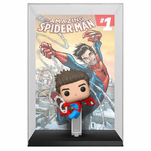 фигурка funko pop человек паук 2099 spider man 2099 1225 Фигурка Funko POP! Comic Covers Marvel Amazing Spider-Man #1 Spider-Man (48) 76084