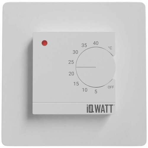 Электронный терморегулятор механическое управление IQ THERMOSTAT D white 4500₽