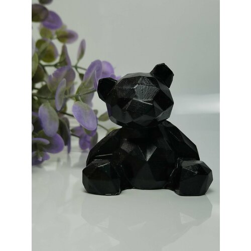 Статуэтка Мишка в черном цвете