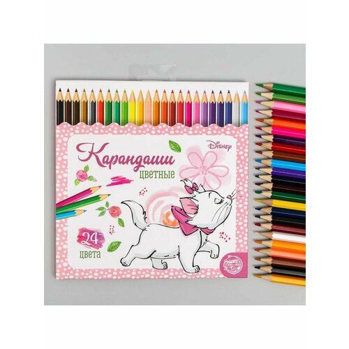 Карандаши цветные 24 цвета Мари Коты 310₽