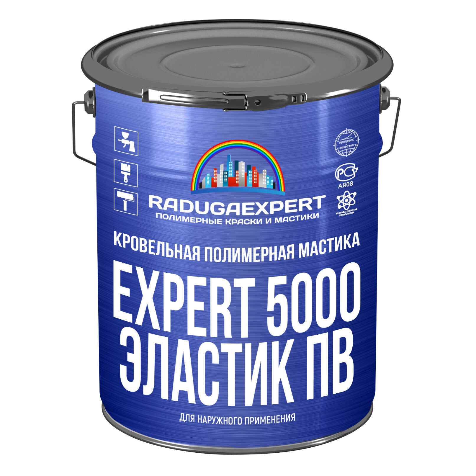 Полимерная жидкая гидроизоляция EXPERT 5000 Эластик ПВ