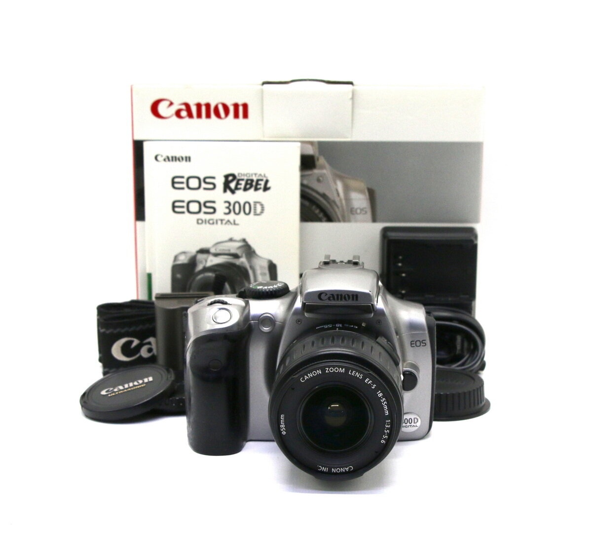 Canon EOS 300D kit в упаковке