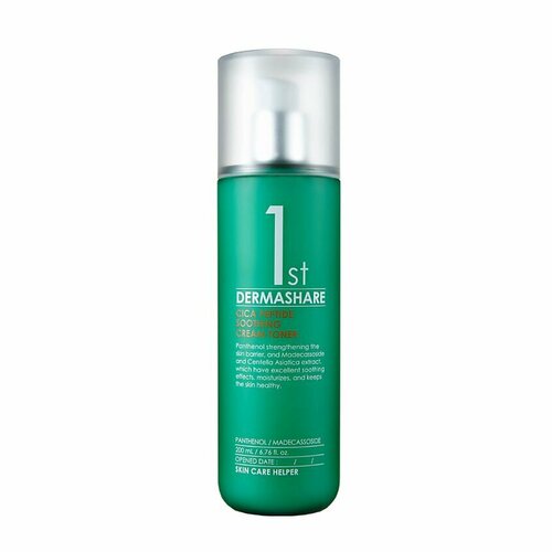 DERMASHARE Тонер для лица First Cica Peptide Soothing Cream Toner