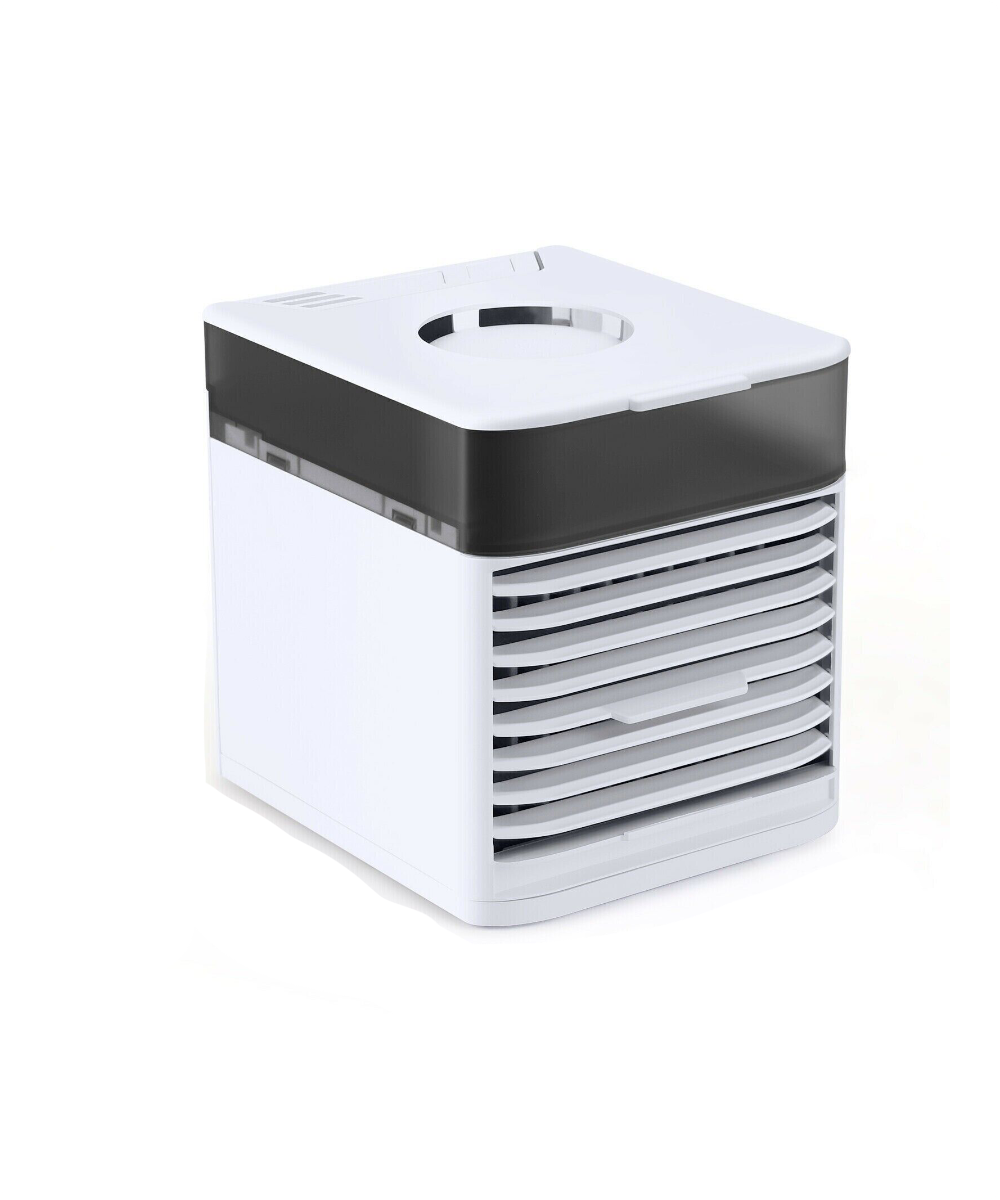 Вентилятор настольный ночник AirCooler 3X Ultra, с увлажнителем воздуха и подсветкой, белый - фотография № 7