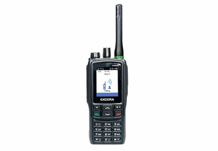 Портативная цифро-аналоговая радиостанция EXCERA EP 8100 (136-174МГц) 1/4 Вт ,3400мАч