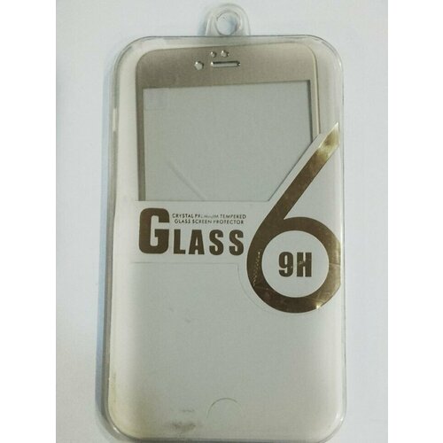 Накладка лого для Iphone 6G золотая