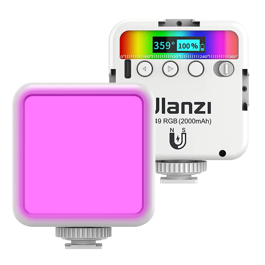 Осветитель Ulanzi VL49 RGB Белый 2586
