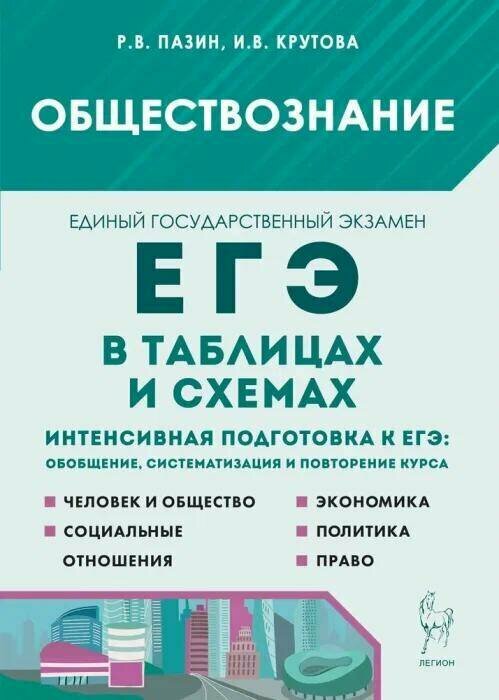 ЕГЭ. Обществознание-2024. В таблицах и схемах. 10-11 класс асс ассы. 5-е издание