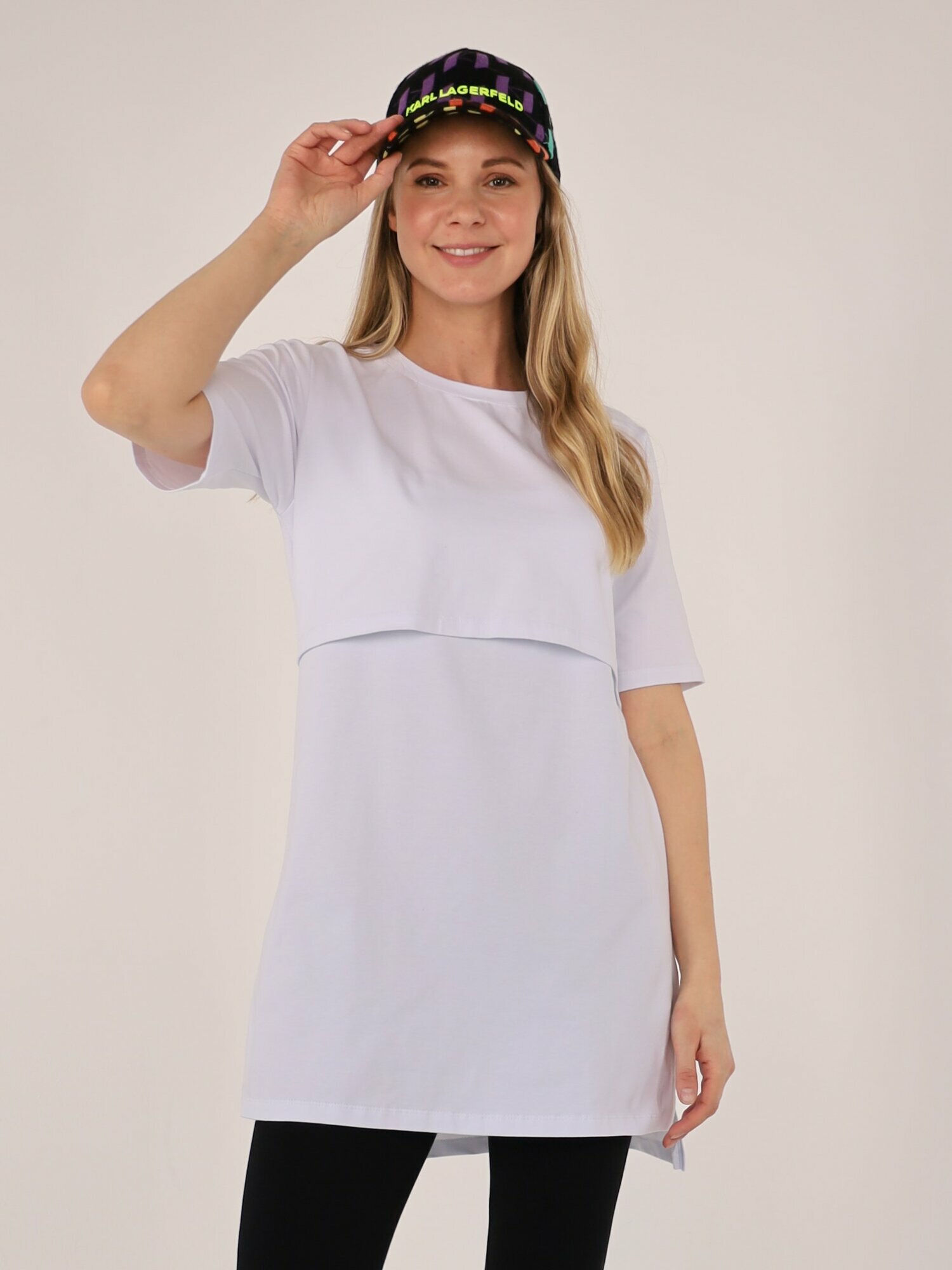 Футболка для кормящих мам