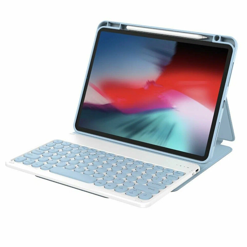 Чехол Wiwu для APPLE iPad 10 10.9 2022 Protective Keyboard Blue 6976195091496