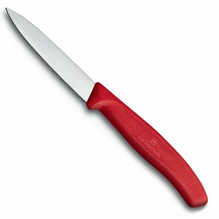 Набор ножей VICTORINOX Swiss Classic, лезвие: 8 см, красный