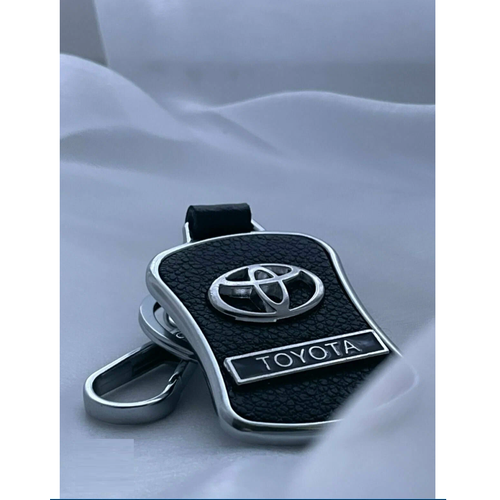 Брелок TOYOTA зернистая фактура Toyota черный 389₽