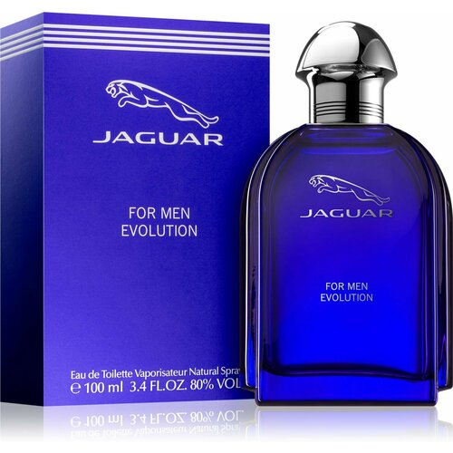 мужская туалетная вода for men evolution edt jaguar 100 ml Jaguar, Evolution Men, 100 мл, Туалетная вода Мужская