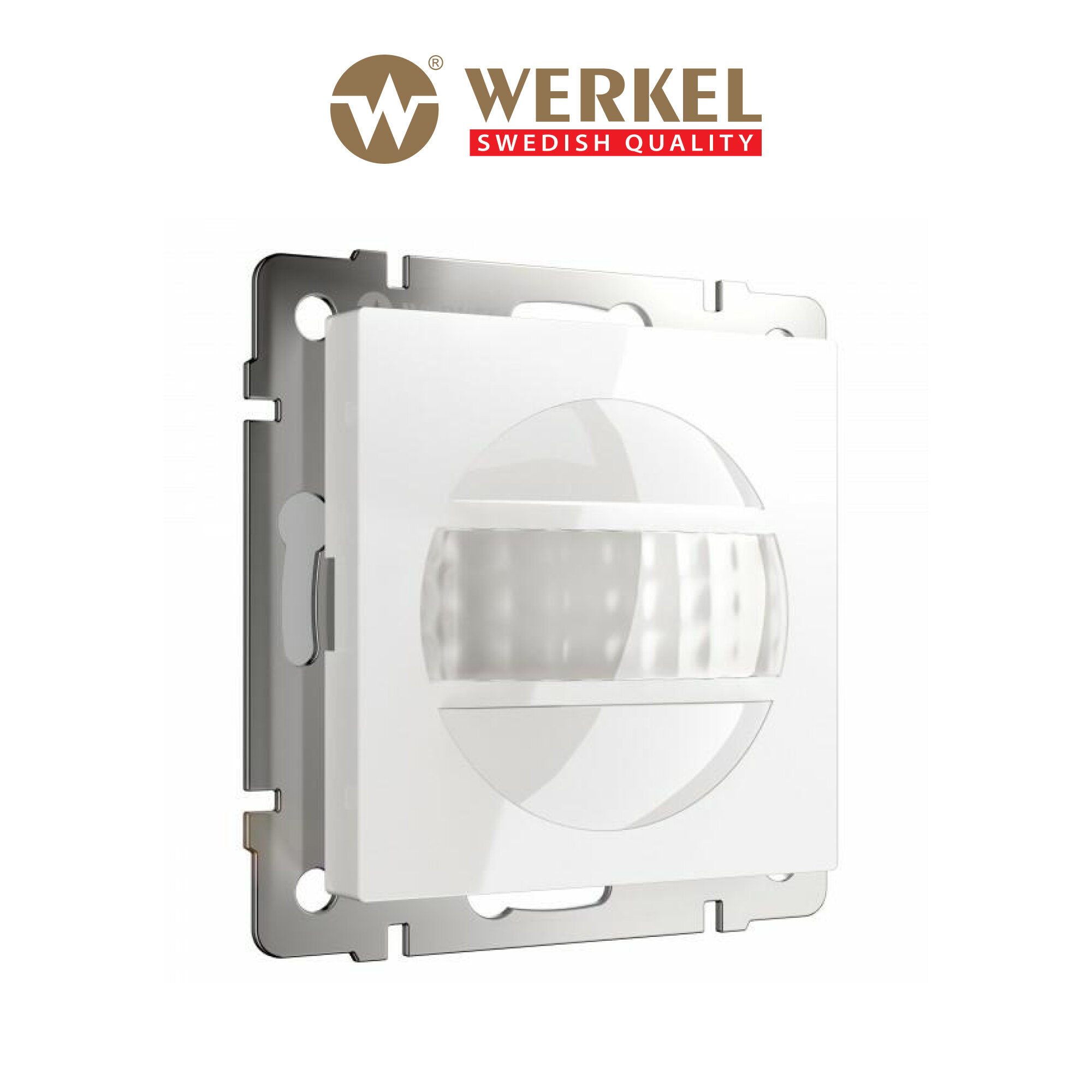 Встраиваемый датчик движения Werkel W1155101, 500 Вт, двухпроводный, белый IP20