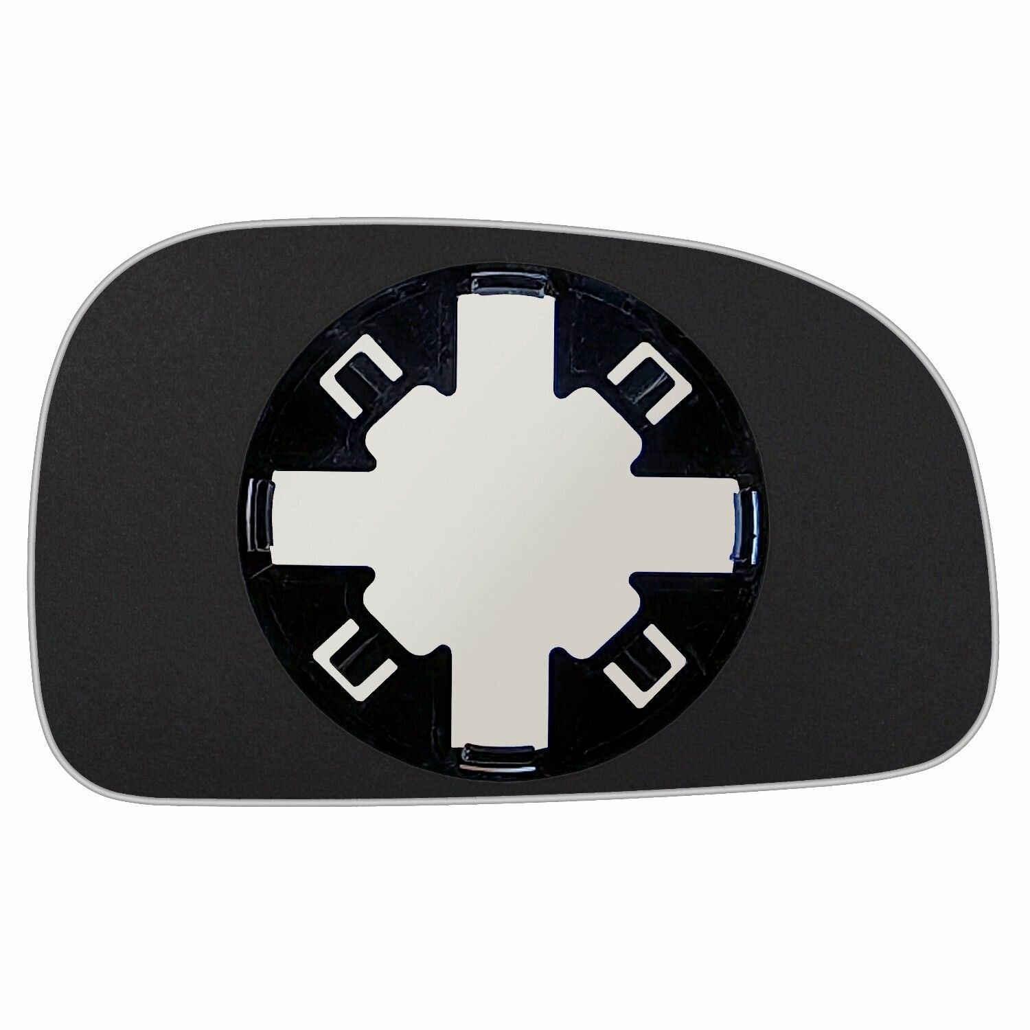 фото Зеркальный элемент левый HYUNDAI Santa FE с 2000 по 2006 год выпуска, сфера нейтральный. 39280003