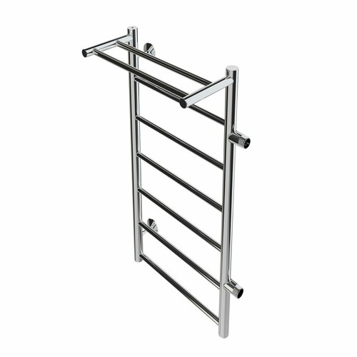 Полотенцесушитель водяной EL-TERM Эл-Терм лион С полкой 400х900 боковое подключение 500 мм нержавеющая сталь гарантия 10 ЛЕТ водяной полотенцесушитель 12200₽